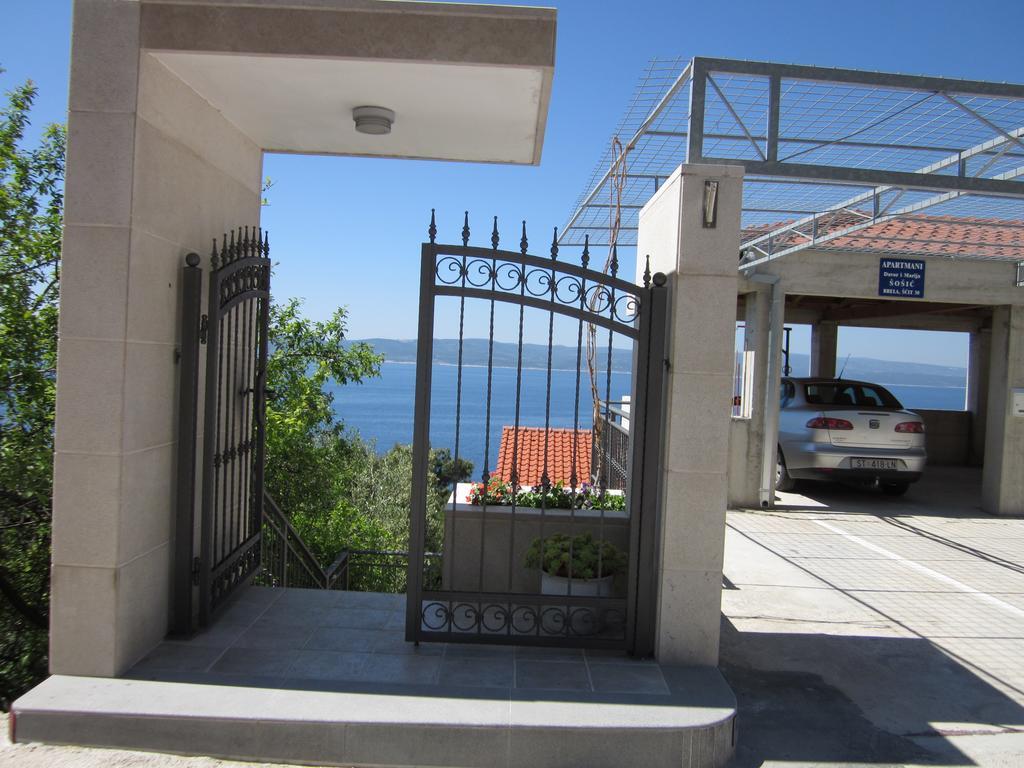 Apartments Davor & Marija Sosic Brela Exterior foto